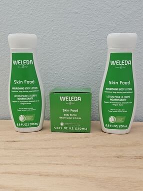 Weleda Skin Food Nourishing Body Lotion and Body Butter